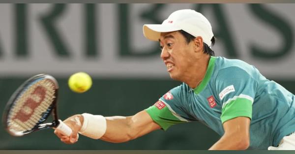 錦織完敗、8強ならず　全仏テニス、日本勢敗退