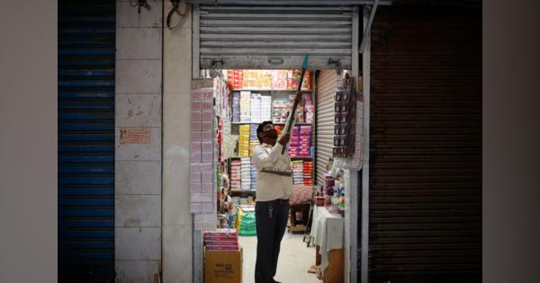インド、全成人にワクチン無料提供へ　主要都市では経済再開