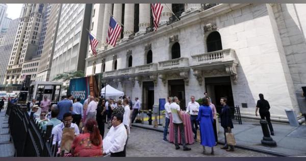 NY株反落、126ドル安　短期的な過熱を警戒