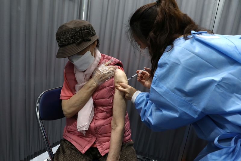 韓国、1日当たりのコロナワクチン接種回数85.7万回　過去最多