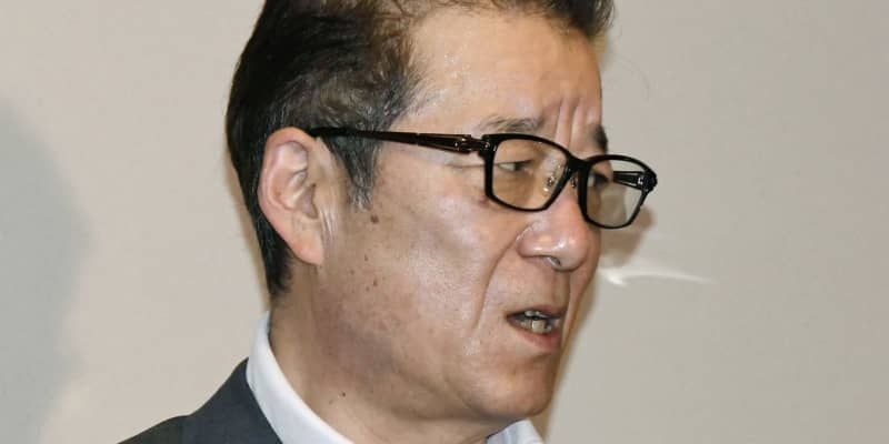 行財政改革「自らメスを」　松井大阪市長が京都市長に苦言