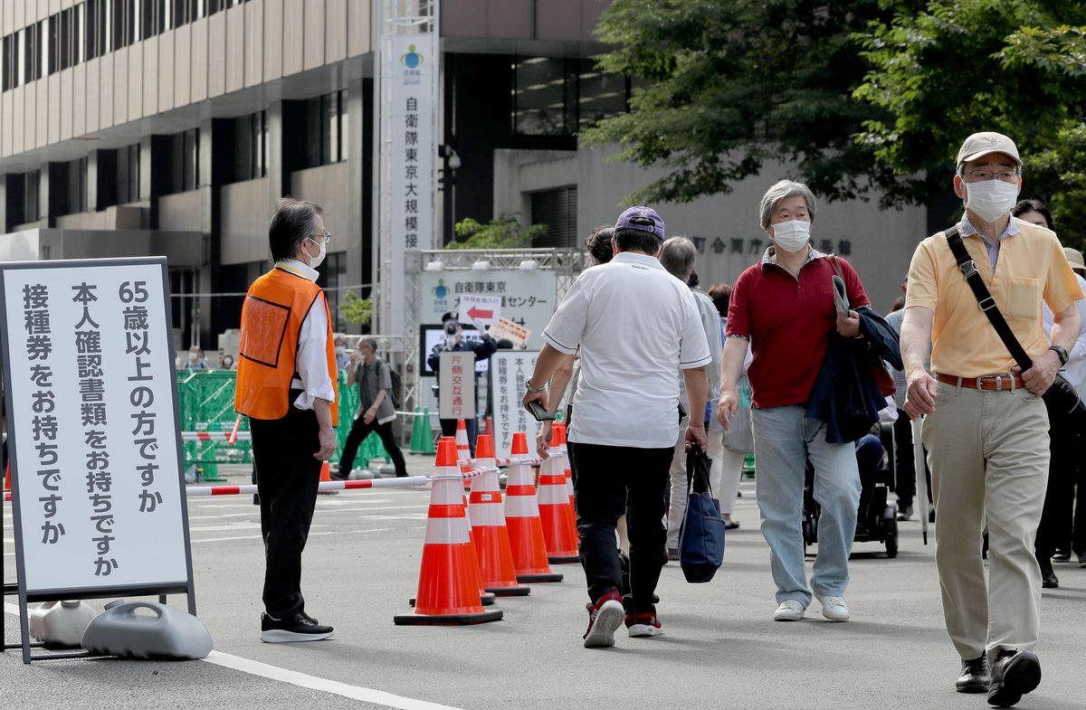 ワクチン接種 発表ベースで １日１００万回 達成