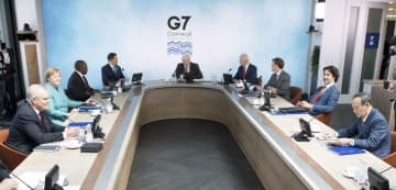 G7、インフラ新構想で合意　中国の「一帯一路」に対抗