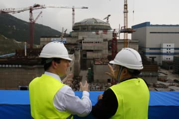 中国原発で放射線漏れか　米報道、ガス放出と仏電力