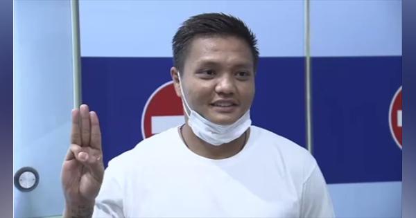 ３本指ポーズで抵抗示したミャンマー代表選手 帰国拒否 難民認定申請へ