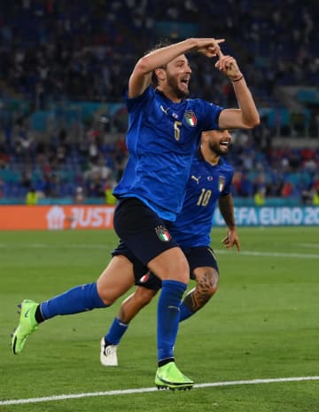 イタリア、2連勝で決勝T進出　サッカー欧州選手権1次L
