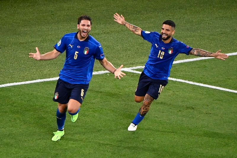 サッカー＝欧州選手権、イタリアが2連勝で決勝トーナメントへ