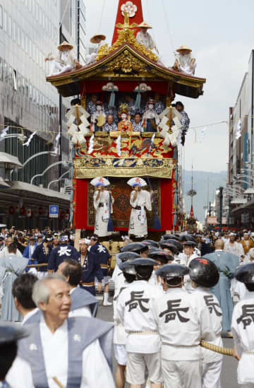 京都・祇園祭「山鉾建て」実施へ　技術継承で「観覧は控えて」
