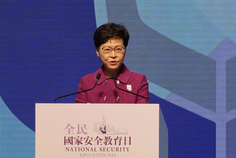 香港、中国本土との統合深化目指す＝林鄭月娥・行政長官