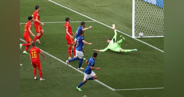 サッカー＝イタリアが30試合無敗、同国最多タイ　欧州選手権
