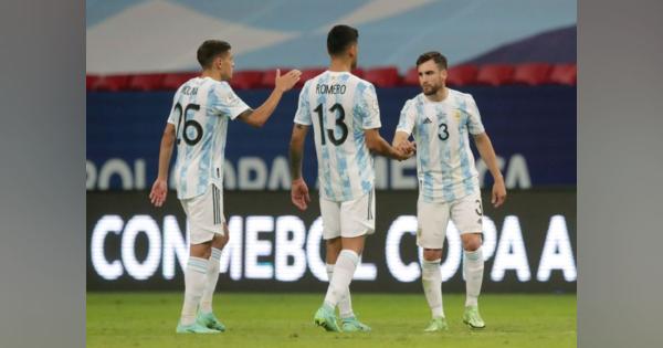 サッカー＝アルゼンチンがパラグアイ下す、南米選手権
