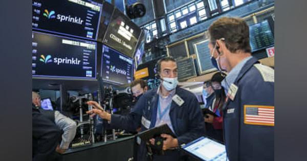 NY株反落、71ドル安　利益確定の売り優勢