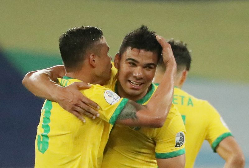 サッカー＝ブラジル逆転勝ちで3連勝、南米選手権