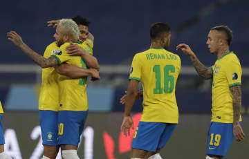 ブラジルが3連勝、南米選手権　1次リーグ、コロンビアも8強