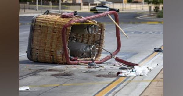 米で熱気球墜落、5人死亡　西部ニューメキシコ