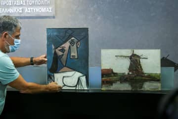 ピカソの盗難絵画発見　ギリシャ、49歳男を逮捕