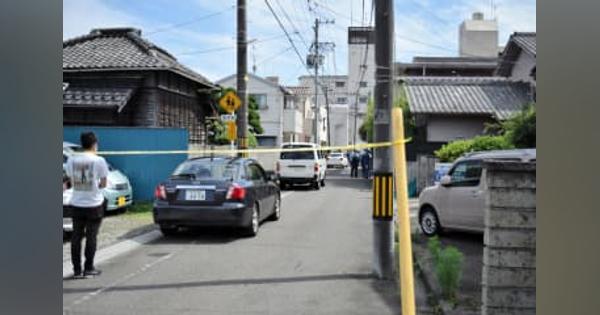 仙台・宮町のアパートで強盗　刃物を持った男逃走