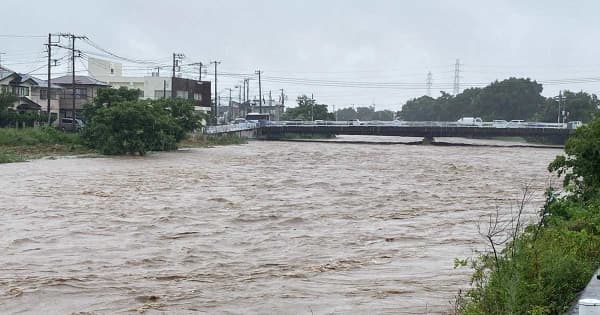 箱根の雨量800ミリ超　神奈川県内の土砂災害警戒情報は一部で解除
