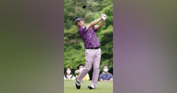 ゴルフ、35歳池田勇太が首位　日本プロ選手権第3日