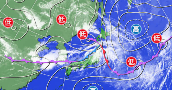 日本海側は断続的に雨　土砂災害に警戒