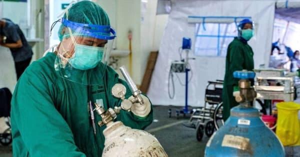インドネシアで感染急増、医療用酸素が不足　業界に増産を要請