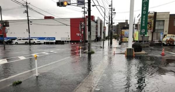 【続報】島根県東部に線状降水帯　松江市八雲町日吉地区に「警戒レベル5」