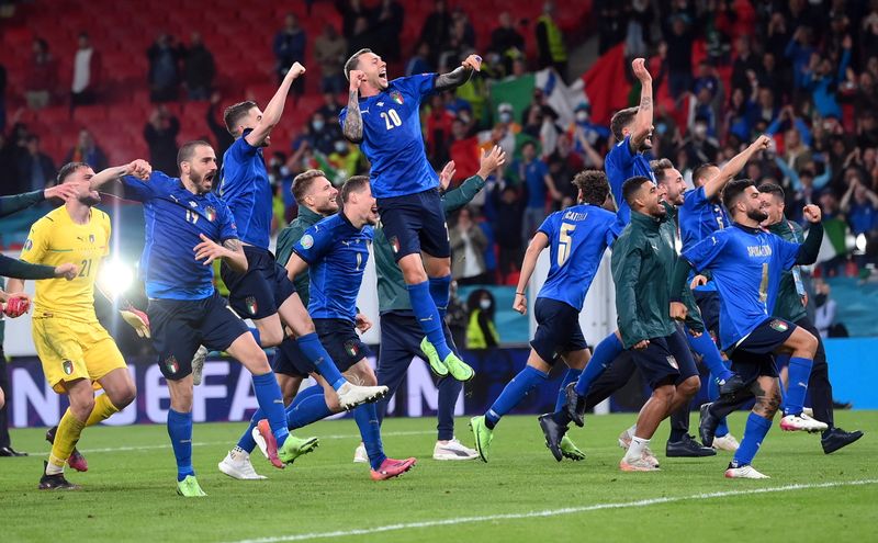 サッカー＝欧州選手権、イタリアがスペイン下し決勝へ
