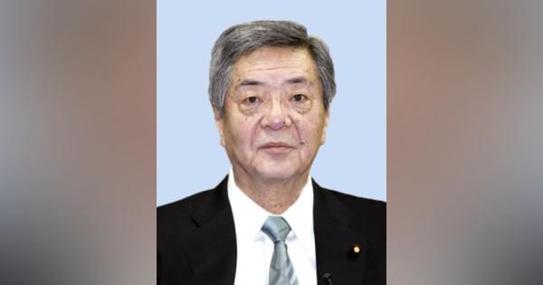 自民の竹下元総務会長が引退表明　体調不安で、後継は県連に一任