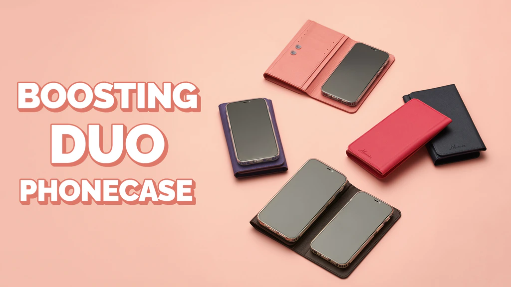 スマホの2台持ちに便利な専用ケース Duo Phonecase がクラウドファンディング実施中