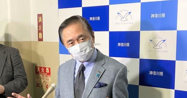 新人8人が出馬表明の横浜市長選、神奈川・黒岩知事「予測がつかない」