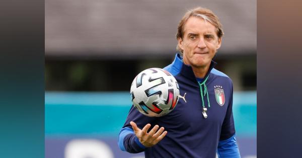 サッカー＝イタリア監督、ユーロ決勝で「観客を魅了したい」