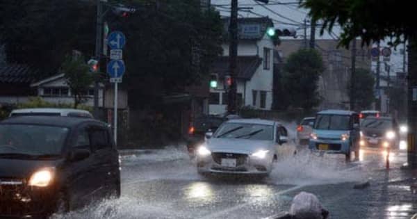 島根県東部で大雨　松江市美保関・島根地区などに警戒レベル4の避難指示