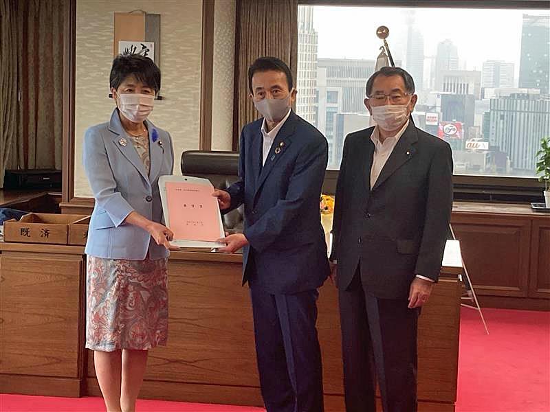 「外国人庁」設置を　浜松市長が上川法相に要望：時事ドットコム