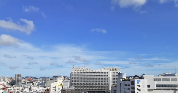 沖縄の天気（7月14日）沖縄本島と先島は晴れ　大東島で所により雷雨
