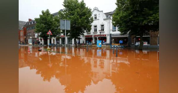 独、ベルギー洪水死者は118人　メルケル首相「衝撃受けている」