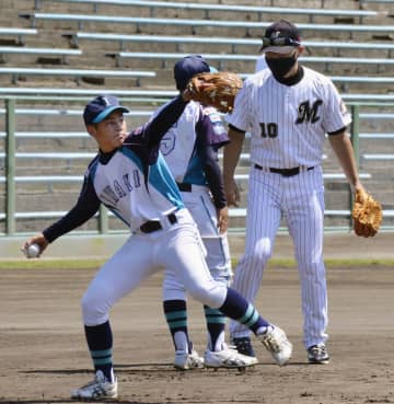 福島で「子ども復興五輪」　元プロ野球選手が技術指導