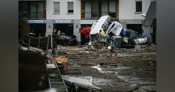 欧州の洪水、死者150人超に　100人不明、救助続く