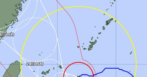 強い台風6号、八重山地方に暴風警報　「非常に強い勢力」で接近か　3市町が避難指示