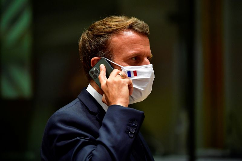 仏大統領、携帯電話を変更　スパイウエア「ペガサス」巡る懸念で