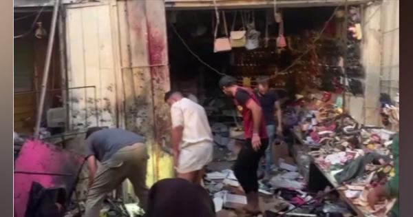 イスラム国が犯行声明 イラクで爆弾テロ３５人死亡 ６０人負傷