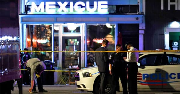米ワシントンで銃撃、2人負傷　ホワイトハウスから約1.5キロの飲食店で
