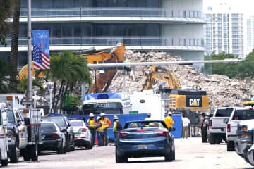 米マンション崩落、捜索終結　フロリダ州、死者97人