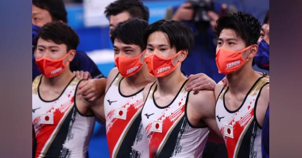 五輪＝体操男子団体、ロシア五輪委が金　日本は僅差で銀