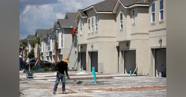 米新築住宅販売、6月は14カ月ぶり低水準　資材・住宅価格高騰で