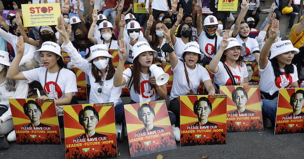 ミャンマー、NLD解党も　総選挙結果「正式に無効」