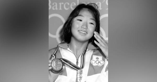 ＜あのころ＞14歳の岩崎恭子が「金」　バルセロナ五輪平泳ぎ