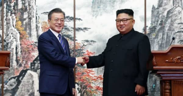 南北の通信連絡線が再開、両首脳が関係改善で合意＝韓国大統領府
