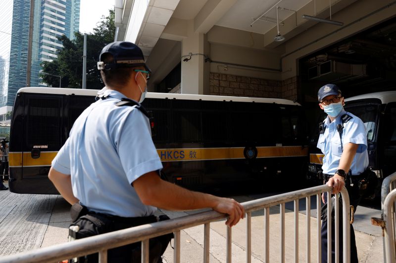 香港国安法で初の有罪判決、「スローガンは独立を扇動」
