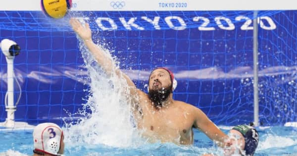 水球の男子日本、3連敗　ギリシャに9ー10