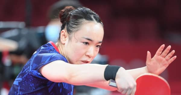 伊藤美誠「悔し涙」の銅　日本女子卓球史上初シングルスメダルも金以外は「基本一緒」